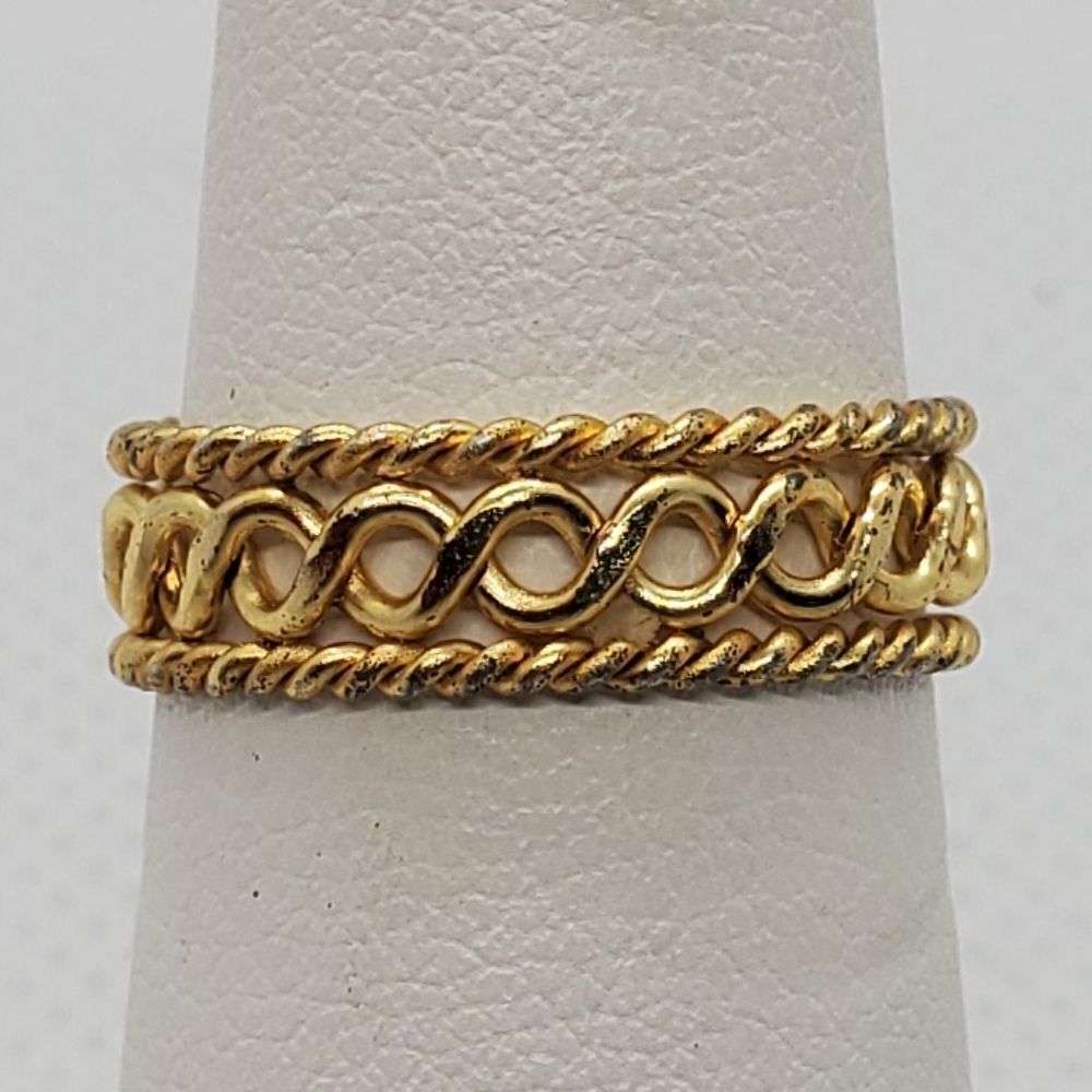 Gold Tone Ring